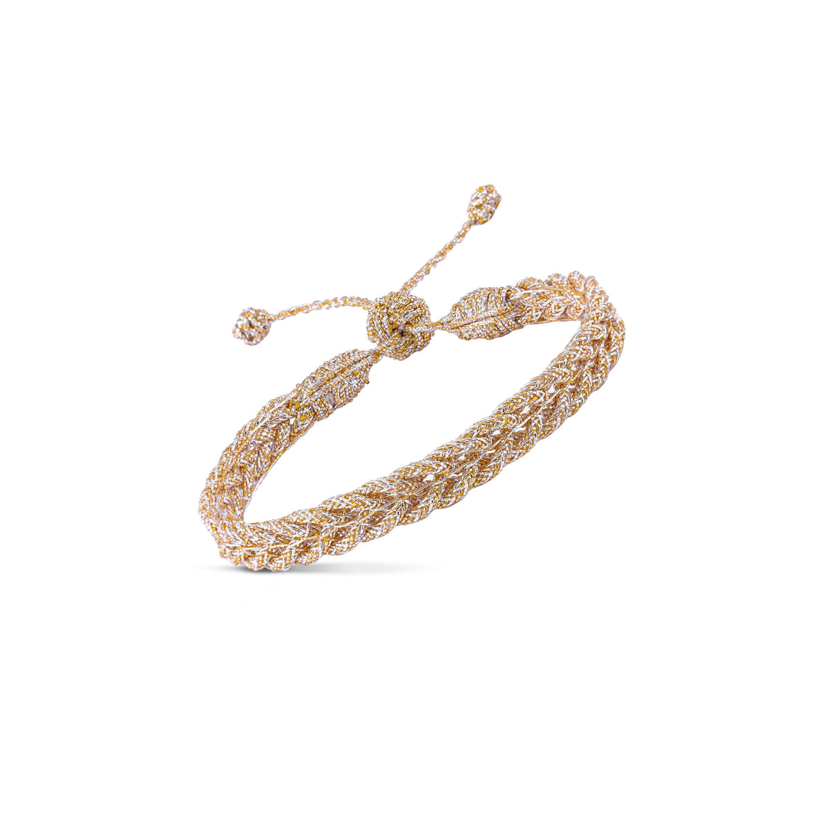 Braided Bracelet Gold & Silver