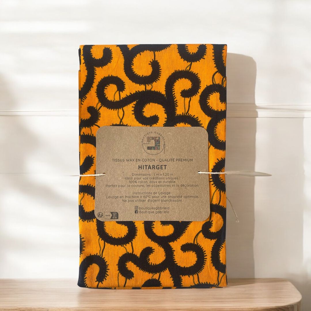 Tissu Wax Premium – HITARGET (1 m x 1,20 m)
