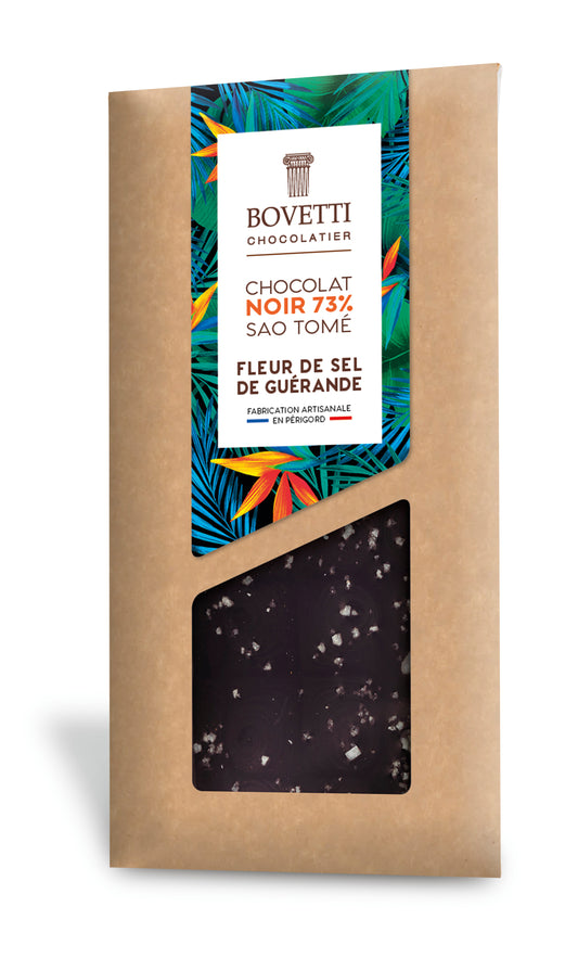 Chocolat Noir caramel et Sel de Guérande