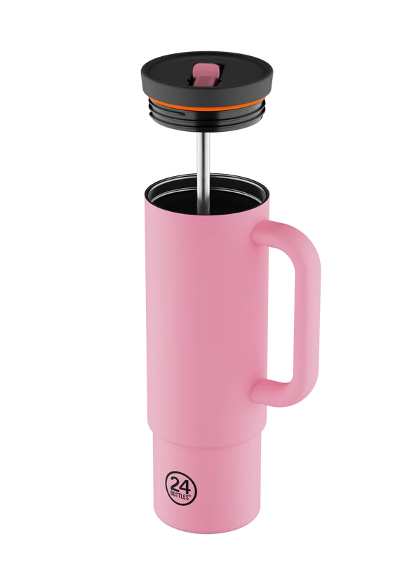 Straw Cup Flamingo 800 ml