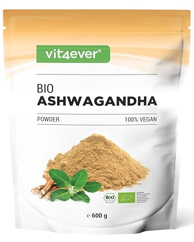 Ashwagandha Bio en Poudre – 600 g