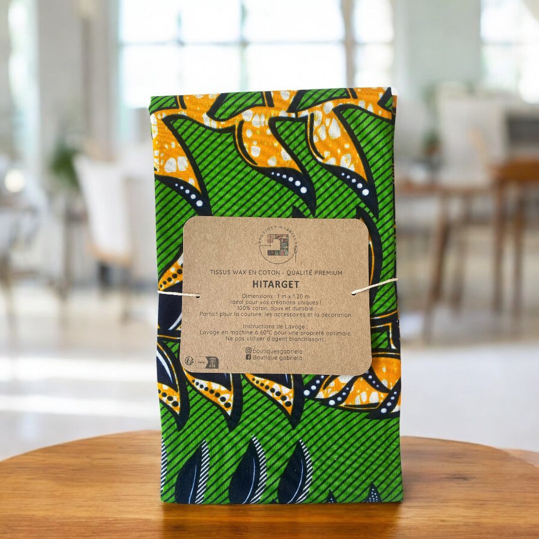 Tissu Wax Premium – HITARGET (1 m x 1,20 m)