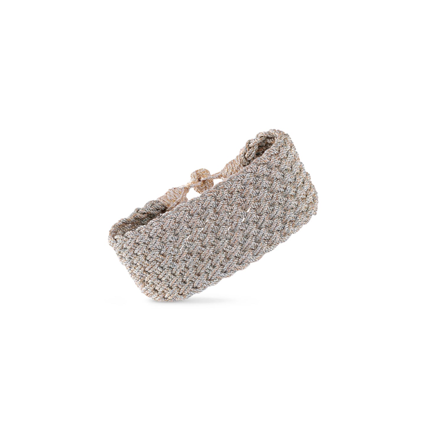 Maxi Diyah Nº1 (Peach & Silver Metallic Almond)