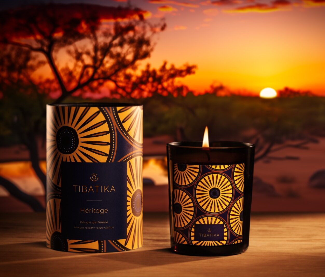 Bougie parfumée artisanale "Héritage"