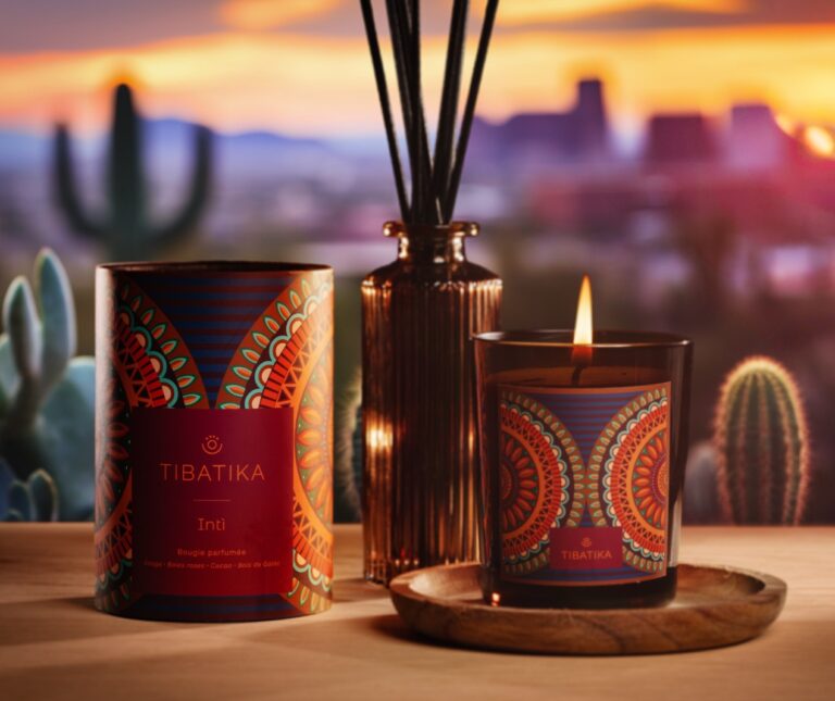Bougie parfumée artisanale "Inti"