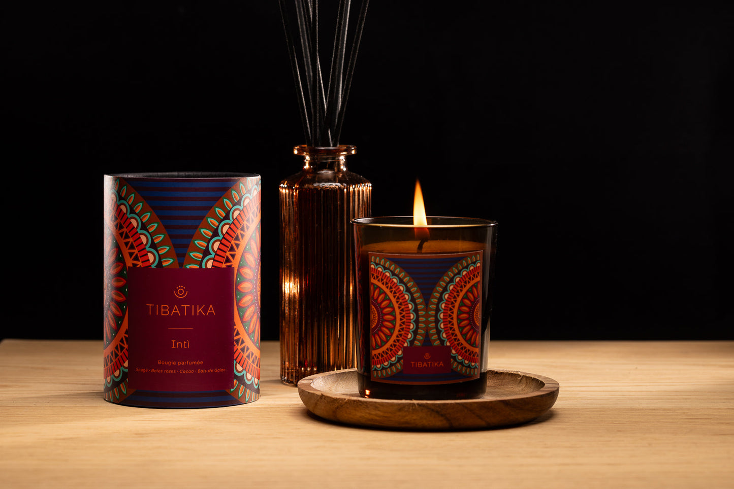 Bougie parfumée artisanale "Inti"
