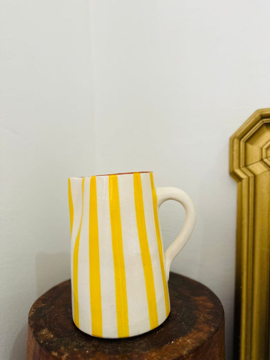 Carafe à rayures