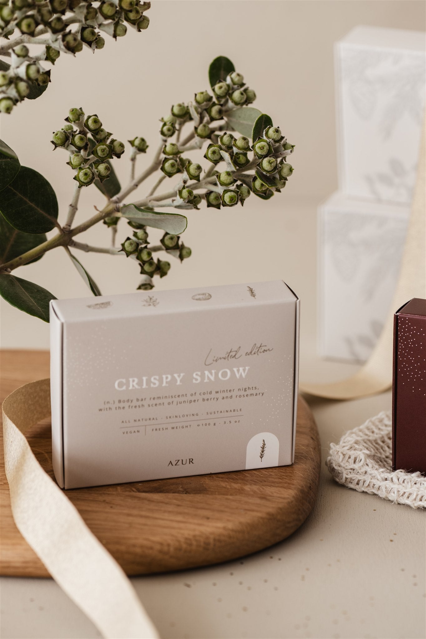 Crispy Snow | Savon naturel | Fait main