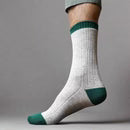 Chaussettes KLUE en Laine Mérinos Sables et vertes