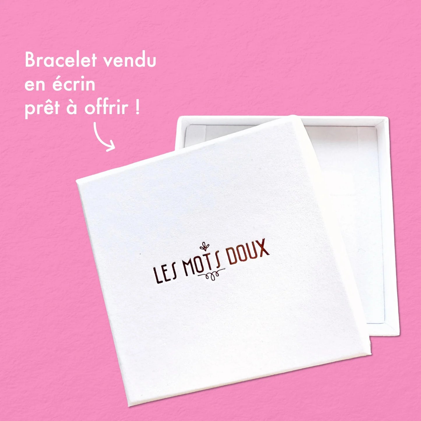 Bracelet Cœur - "Merci pour cette année !"