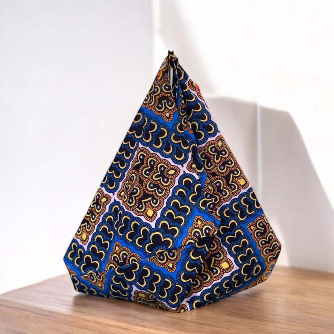 Sac Origami – Éclat Wax & Élégance Pliée