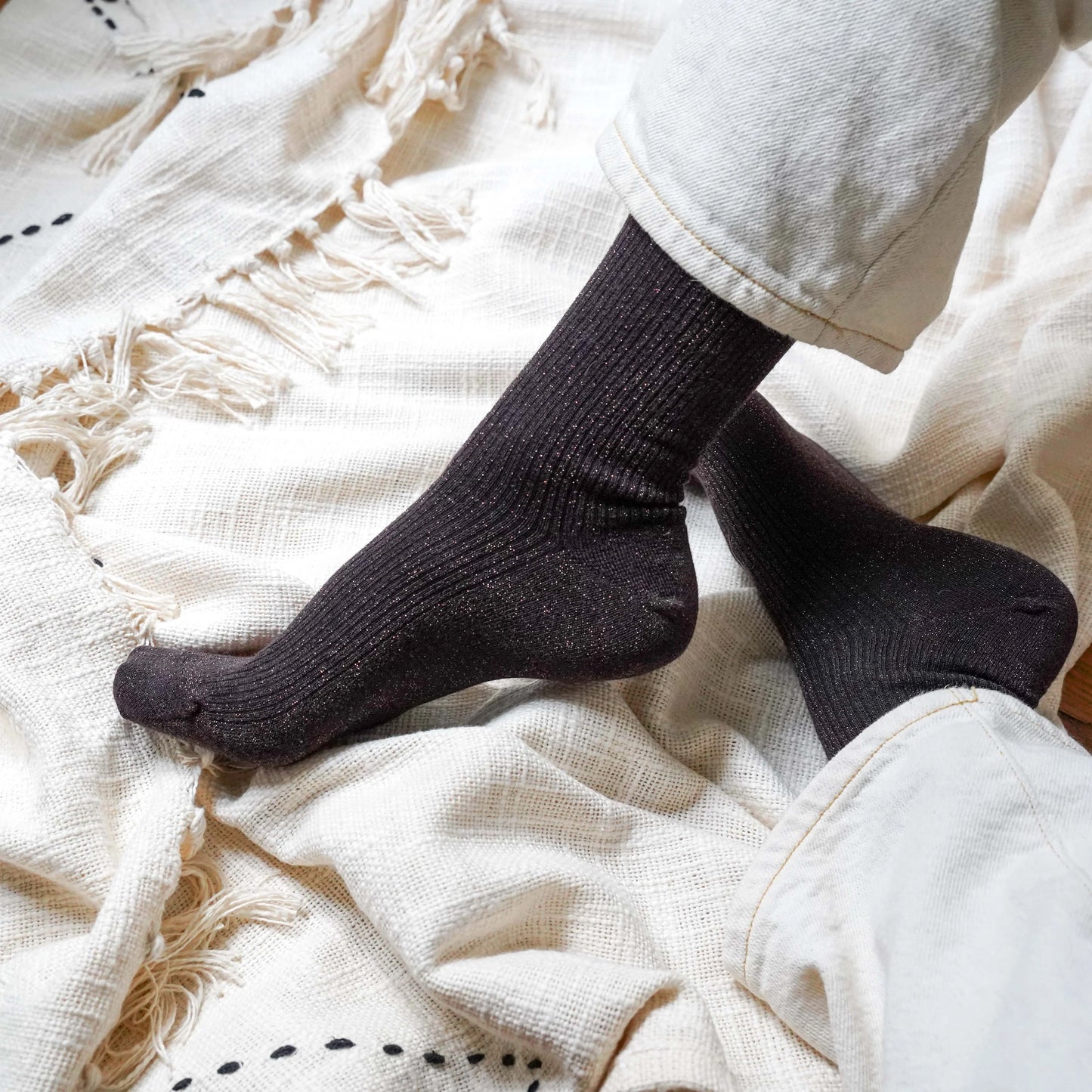 KLUE Chaussettes – Chocolate (Dark Brown)