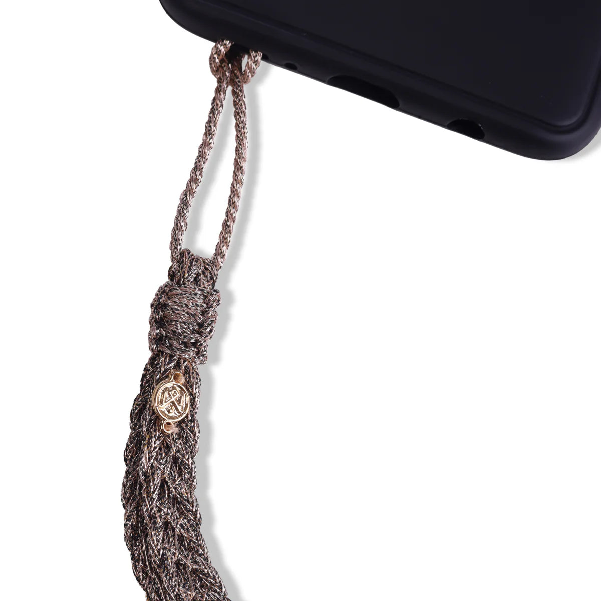 Maxi Braided Phone Strap - Greige