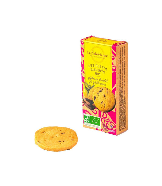 Petits Sablés Bio Pépites de Chocolat & Banane 55g