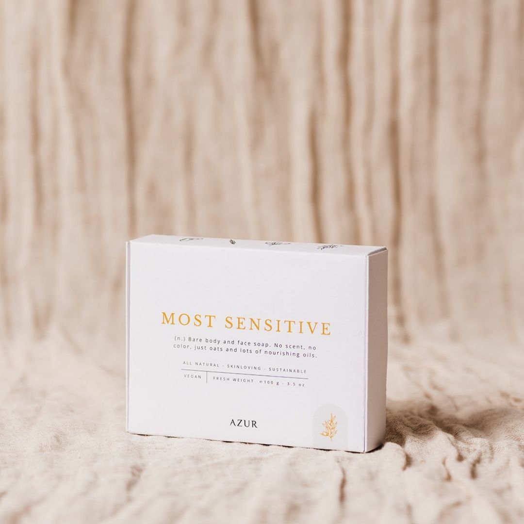 Most Sensitive | Savon naturel | Nettoyant Visage | Fait main