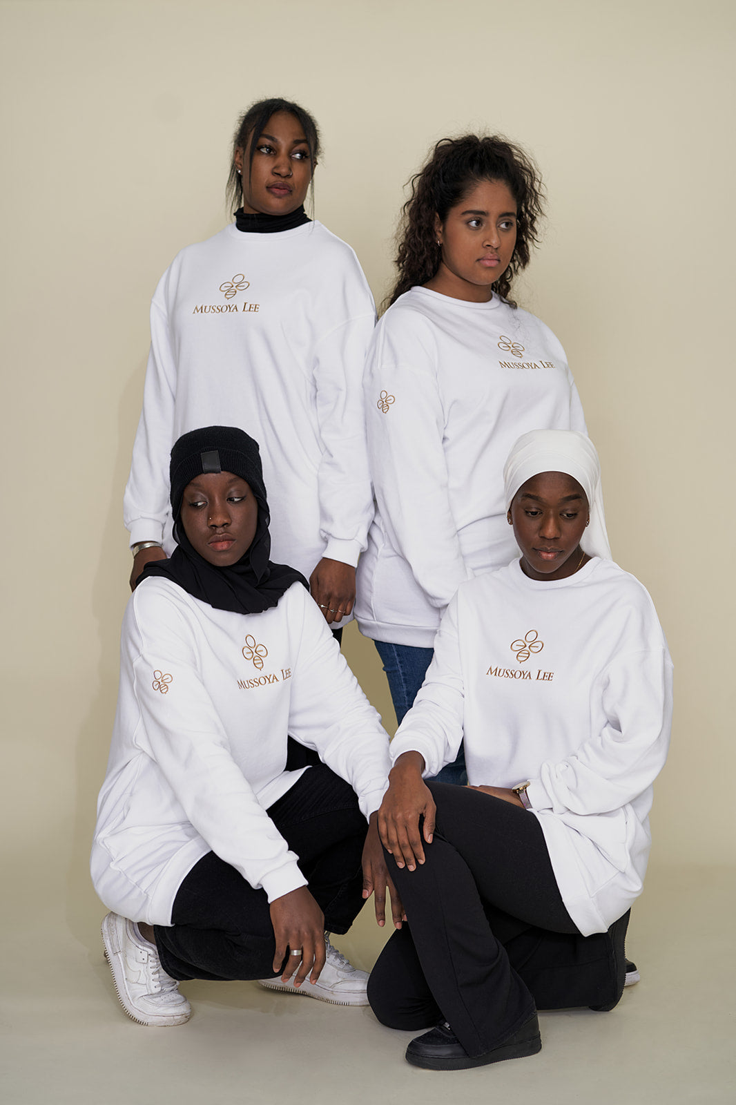 Pull Tunique Oversize Yamb Blanc