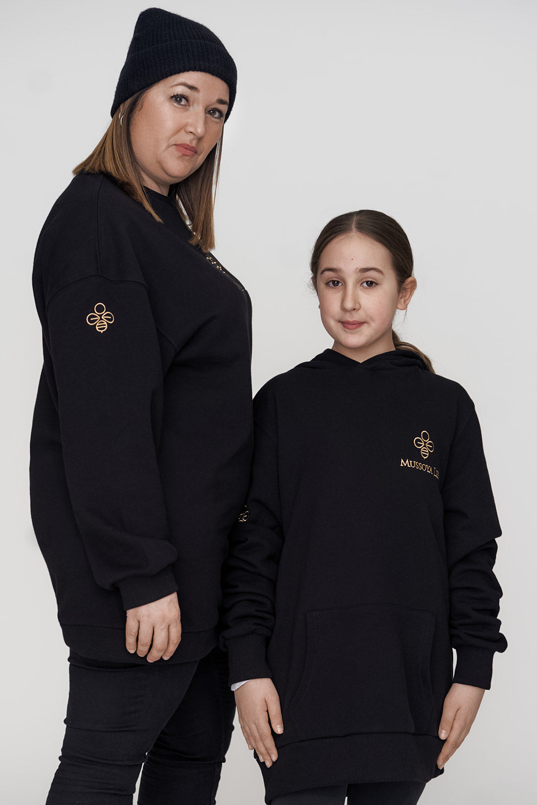 Pull Tunique Oversize Yamb Noir