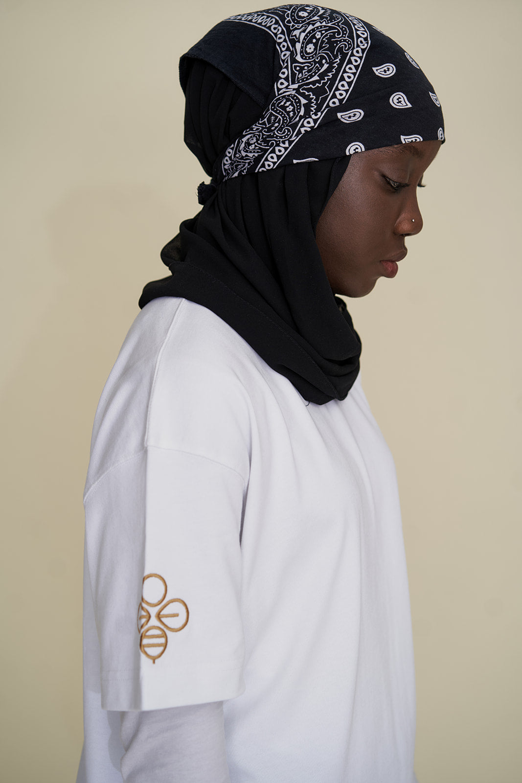 T-Shirt mixte Oversize Epais Kumi Blanc