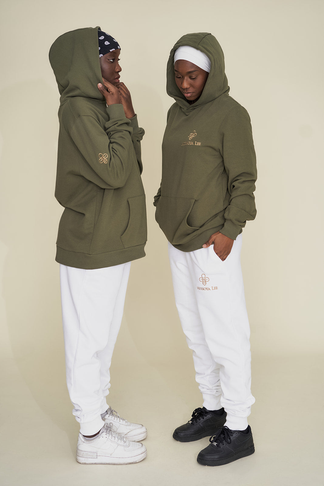 Pantalon Jogger Ample Ñaaki Blanc