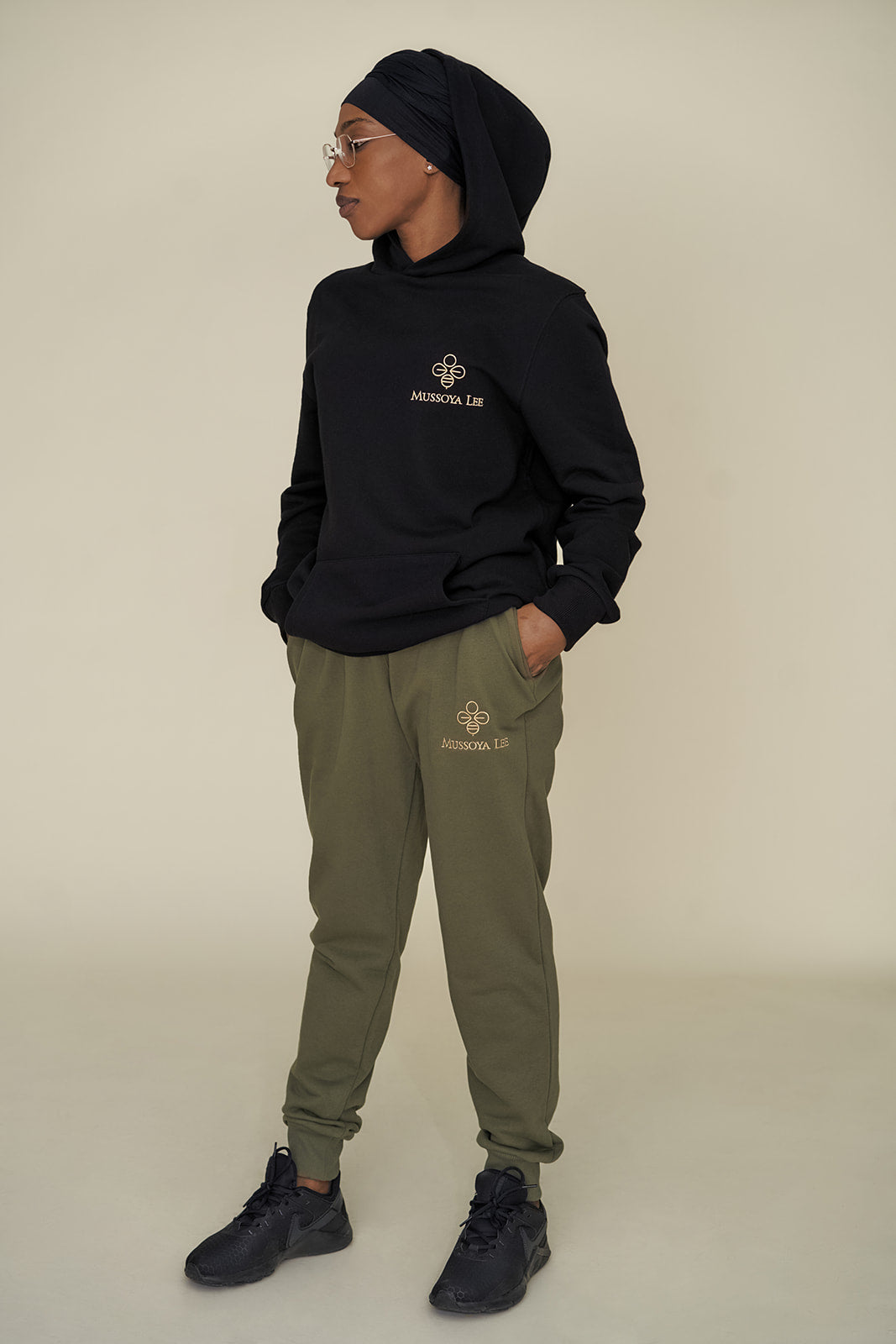 Pantalon Jogger Ample Ñaaki kaki