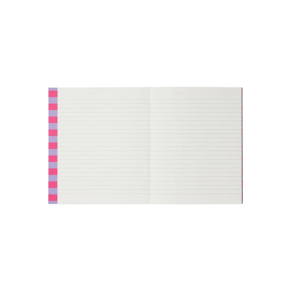 Carnet UMA Moyen format – RAYURE LAVANDE