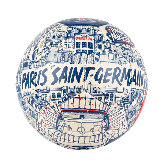 Le ballon de foot PSG x Docteur Paper