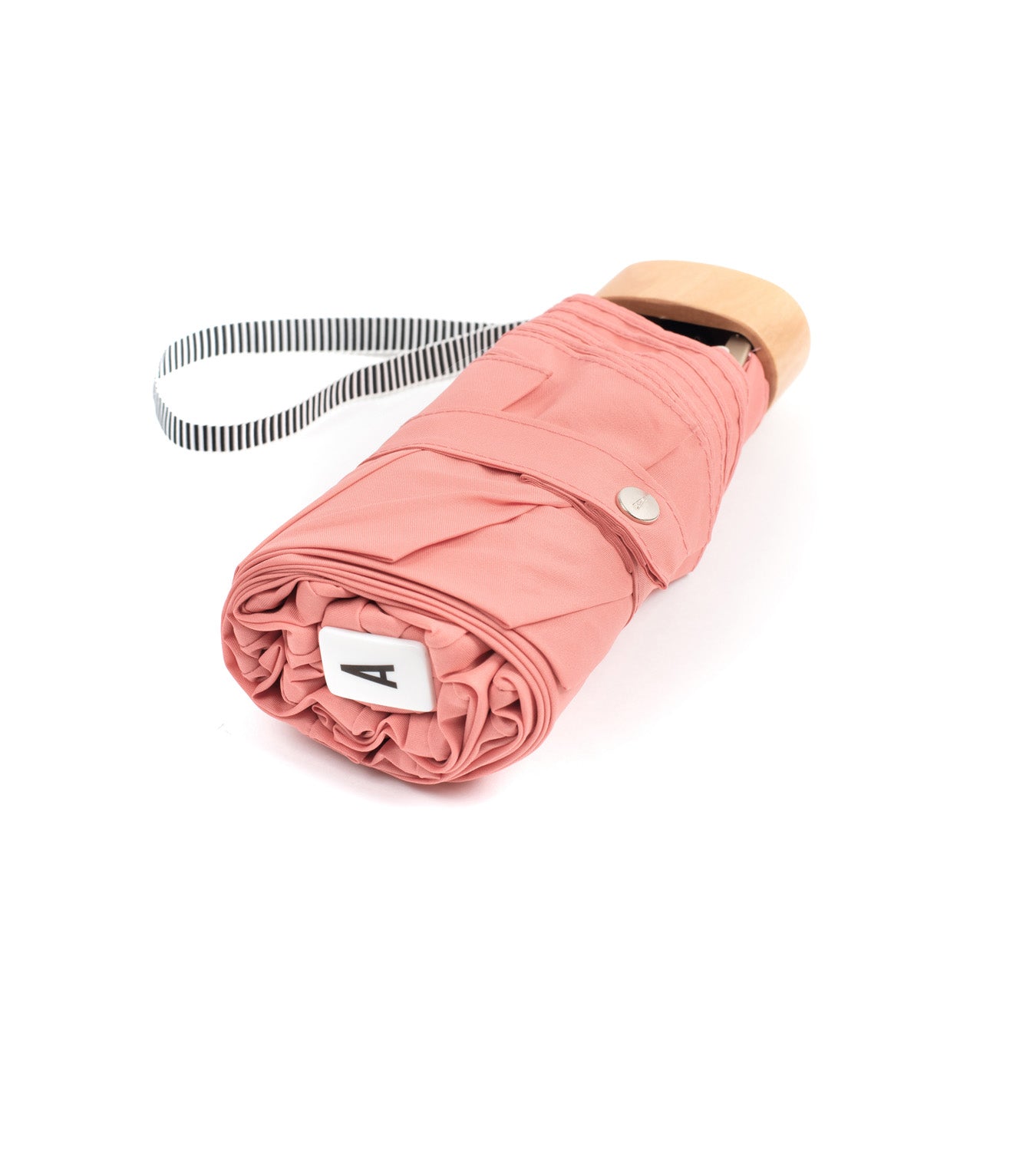 Mini parapluie micro et solide rose MADELEINE