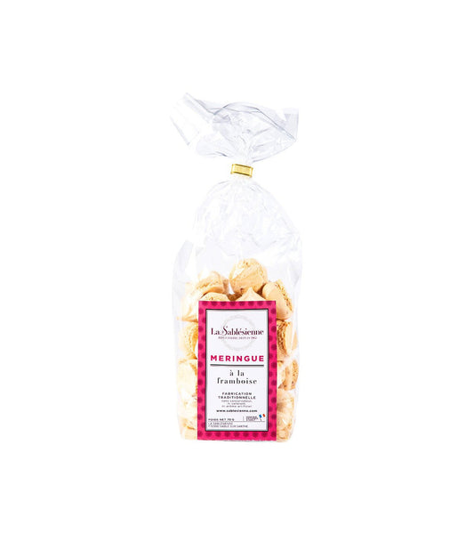 Meringues aux pépites de framboise 70G