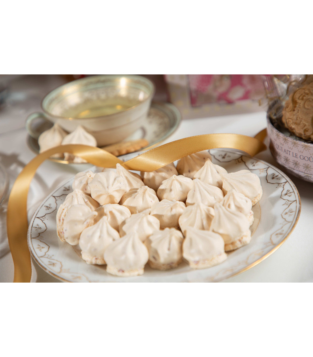 Meringues aux pépites de framboise 70G