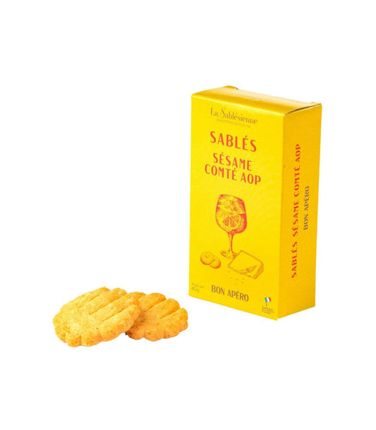 Sablés Salés Sésame et Comté AOP en étui 40 g