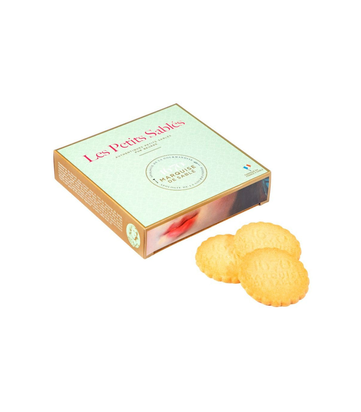 Sablés nature pur beurre en étui 100g