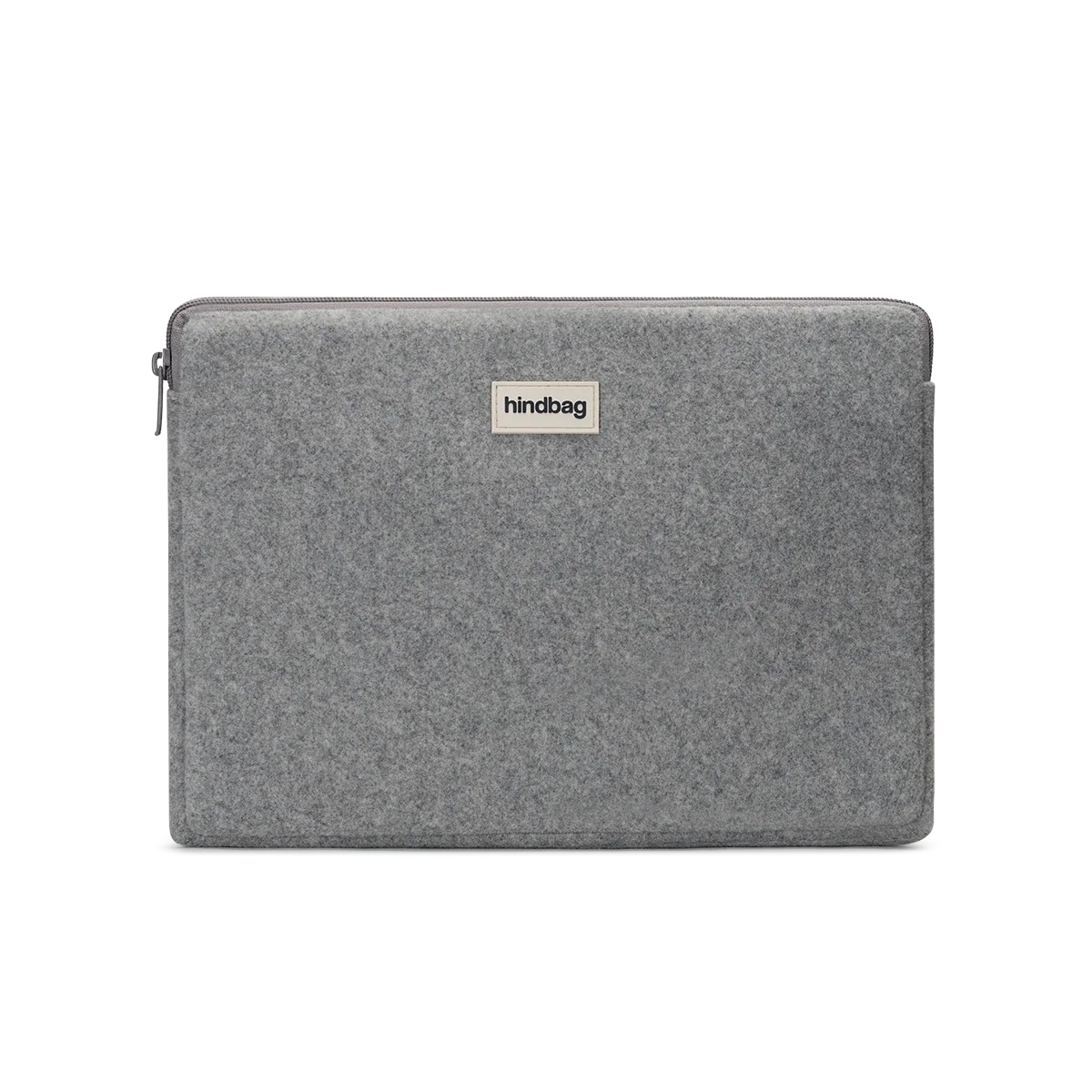 Housse d'ordinateur Ava Effet laine Gris