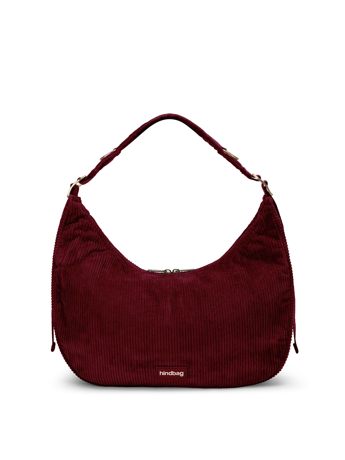 Sac à main Bianca Velours Bordeaux