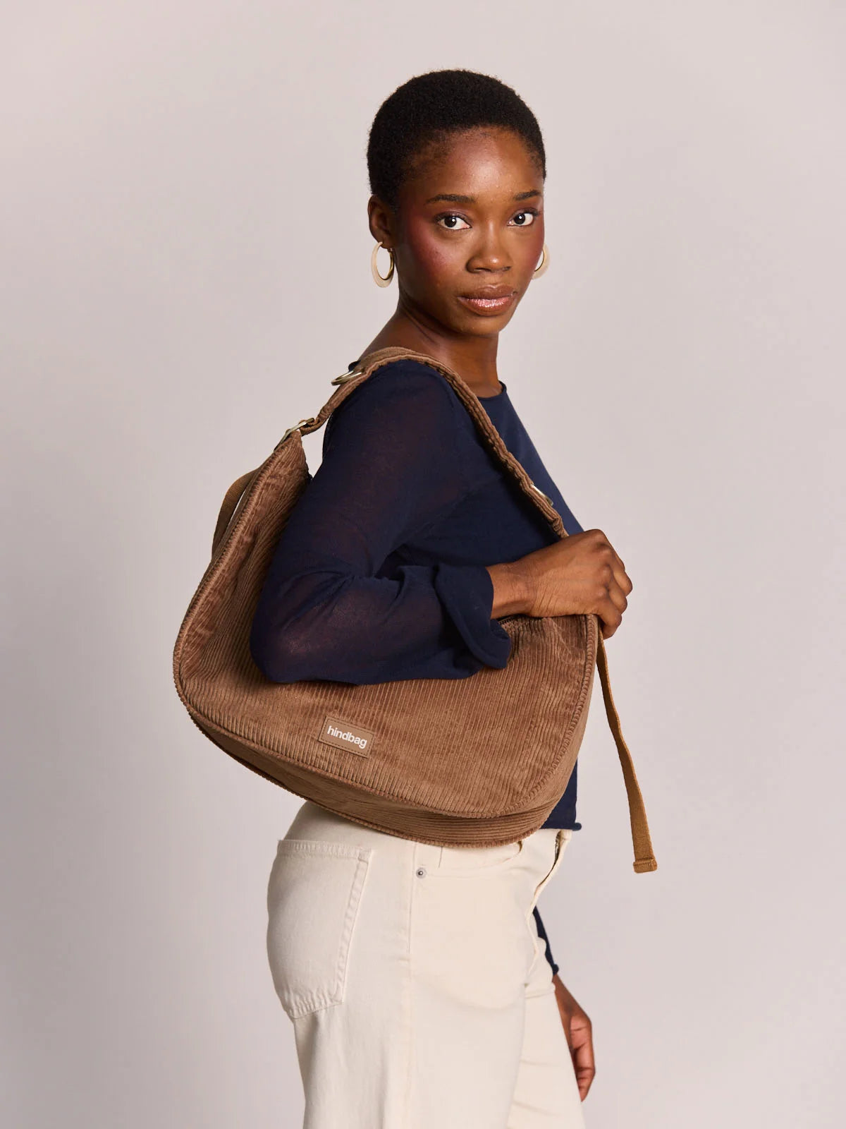 Sac à main Bianca Velours Macchiato
