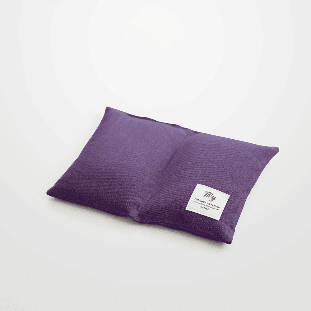 La Bouillotte Sèche 100% Lin Standard - Prune