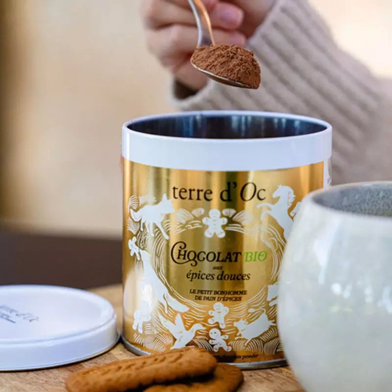 Chocolat en poudre bio aux épices douces 200g
