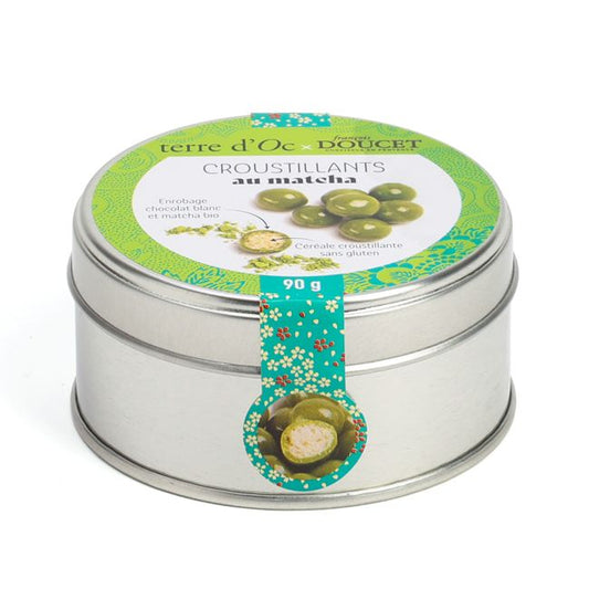 Croustillants chocolat blanc matcha