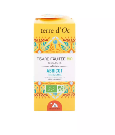 Tisane fruitée BIO abricot, tilleul & miel