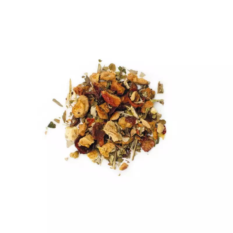 Fraise litchi & basilic Tisane fruitée bio