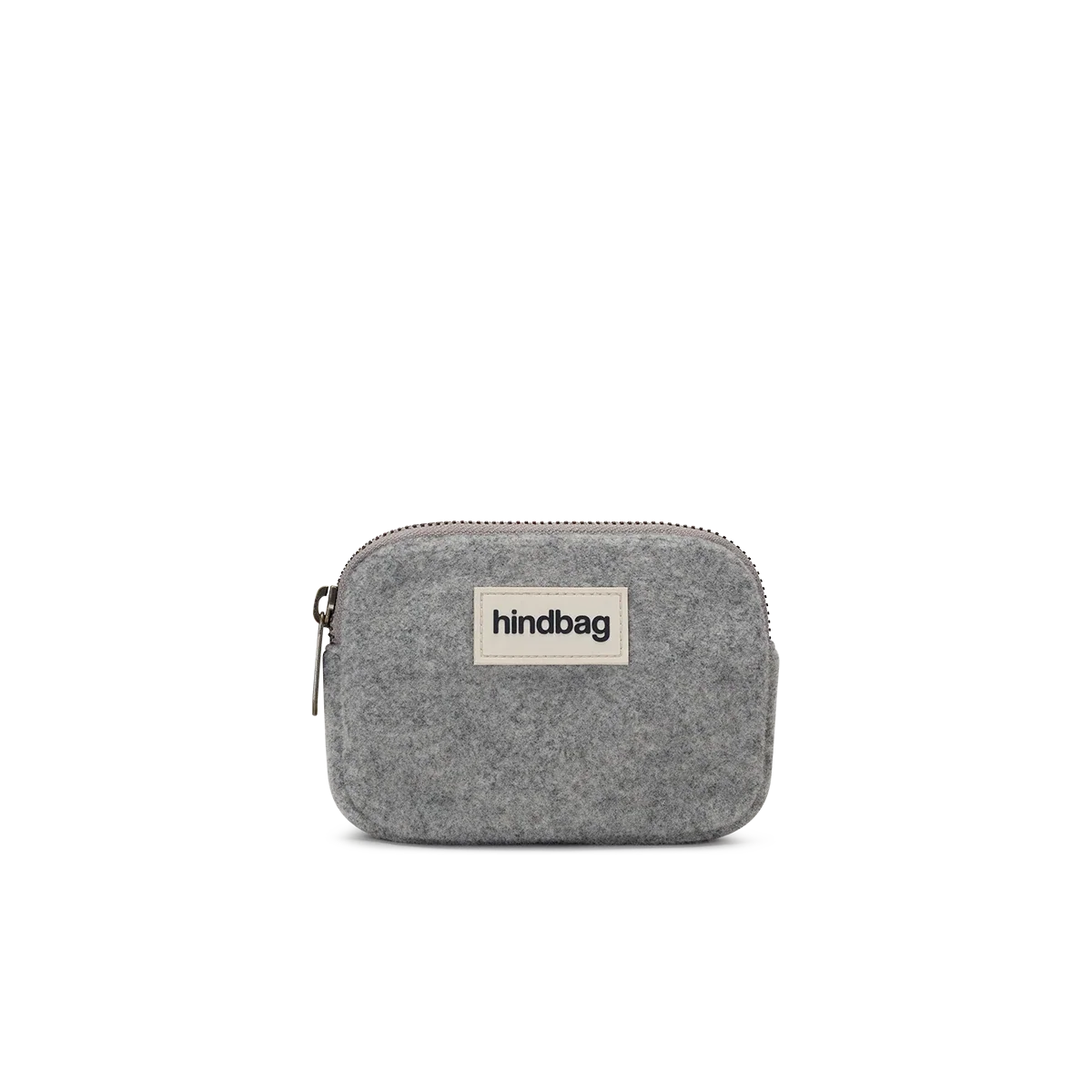 Porte-monnaie Lili Effet Lainé Gris