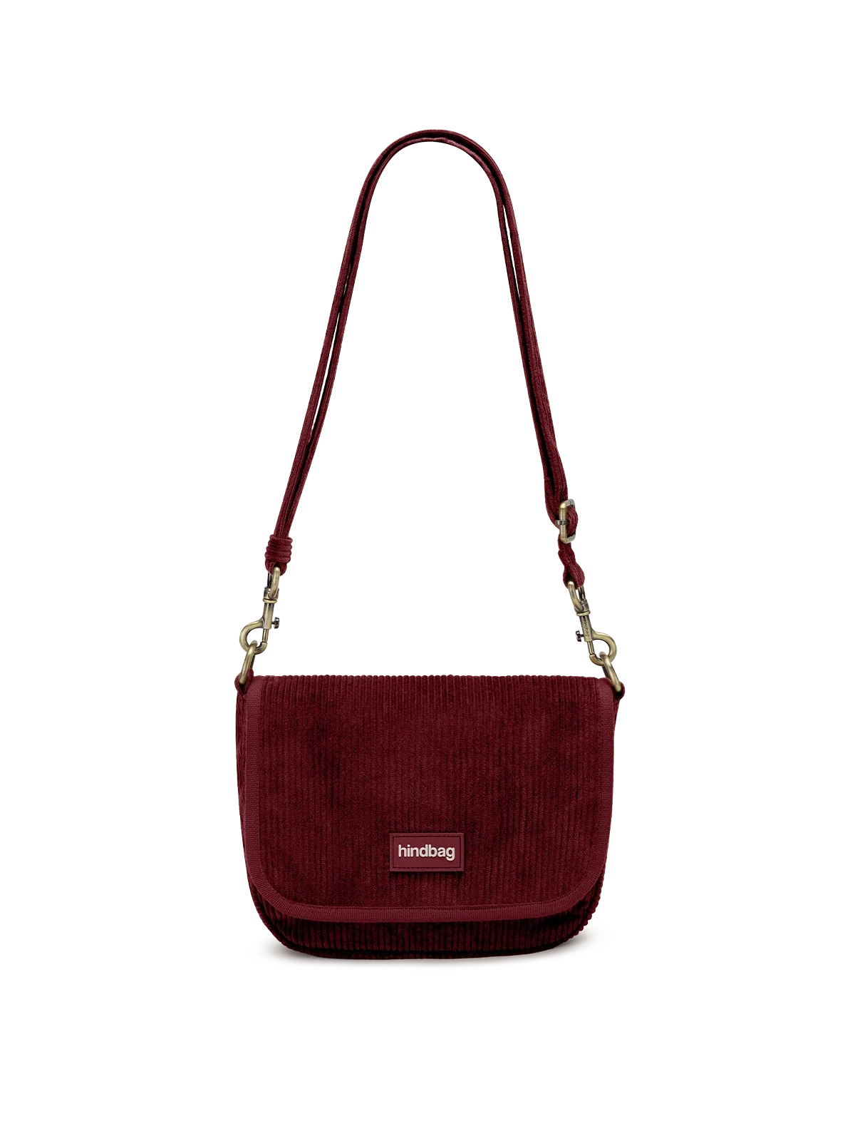 Sac à main Margault Velours Bordeaux