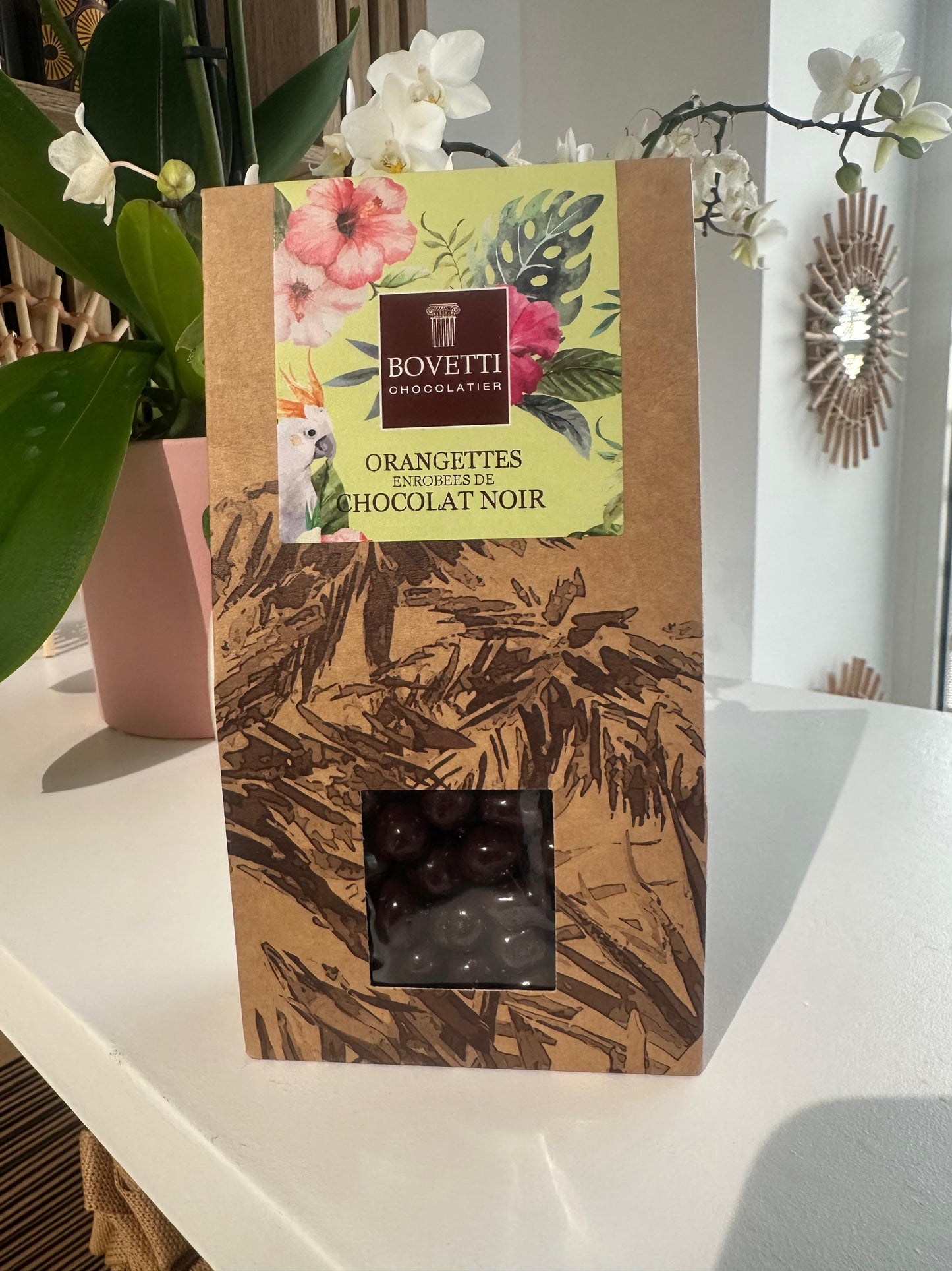 Orangettes enrobées de chocolat noir