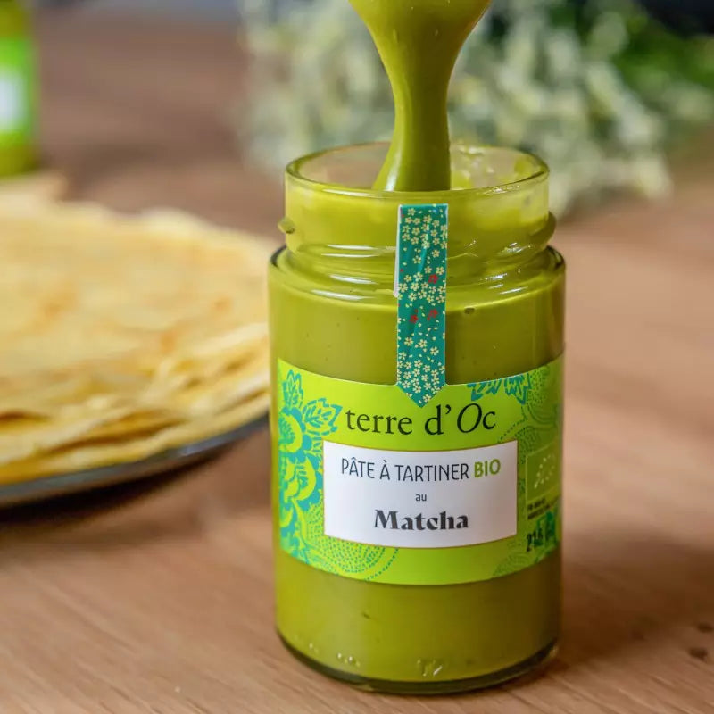 Pâte à Tartiner Bio au Matcha