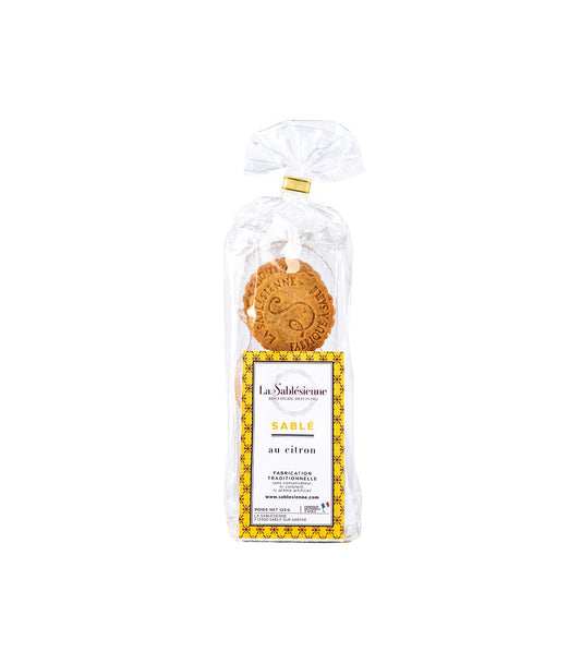 Sablés aux pépites de citron en sachet 125G