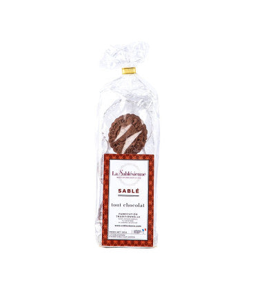 Sablés tout chocolat en sachet 125g