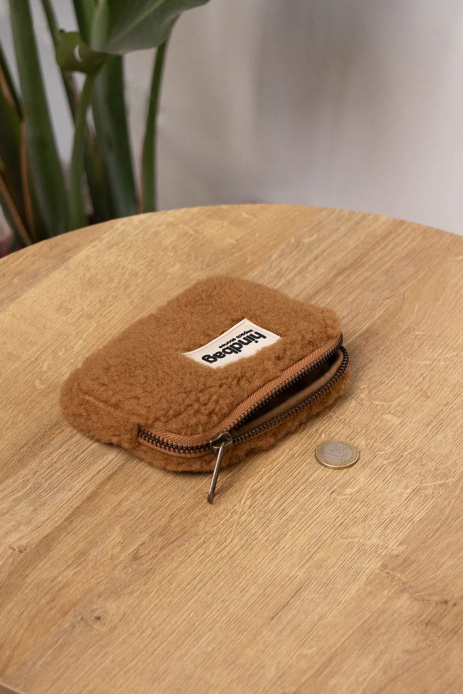 Porte-monnaie Lili Teddy Brun
