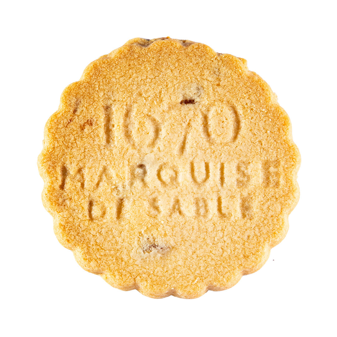 Sablés aux pépites de pomme et de caramel en étui 100g