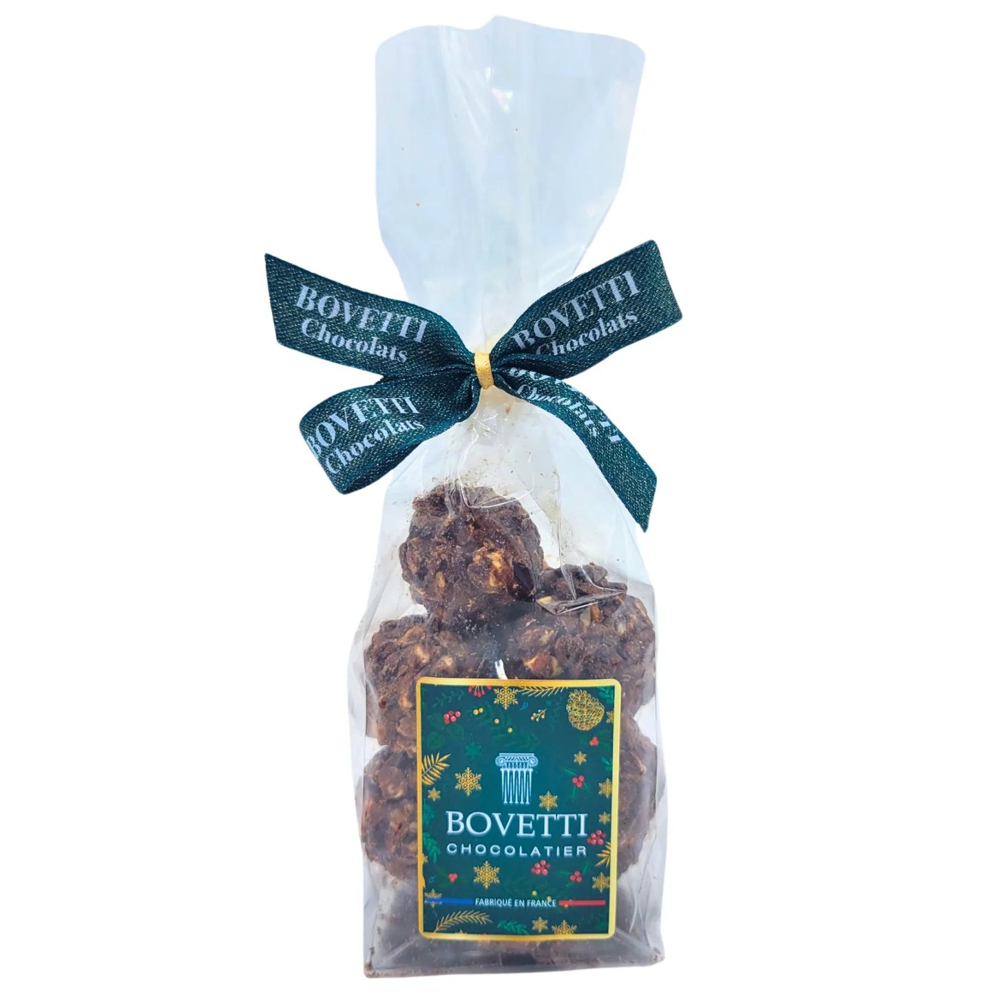 Rochers Chocolat noir et noisettes 120g