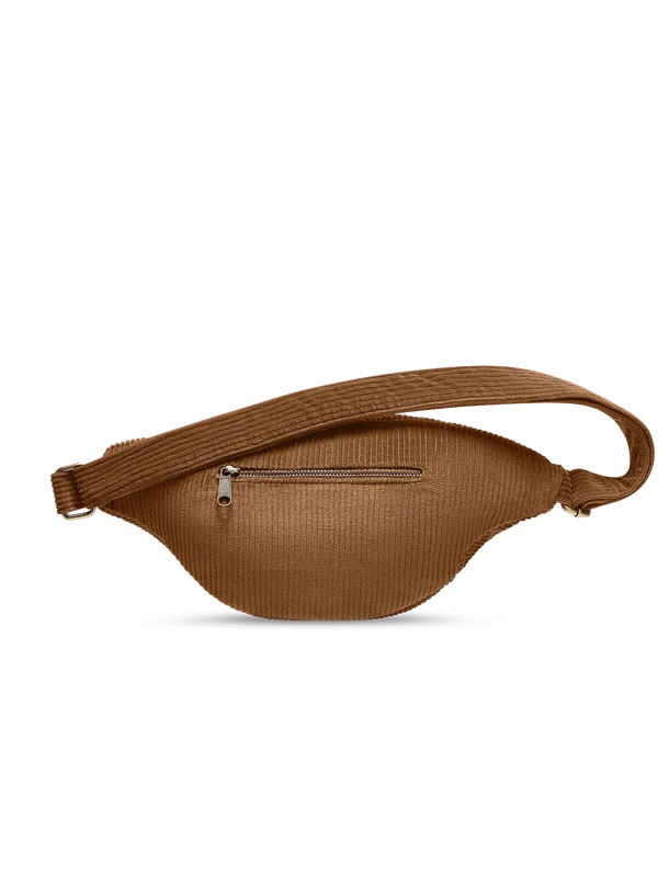 Sac Banane Sasha Velours Macchiato