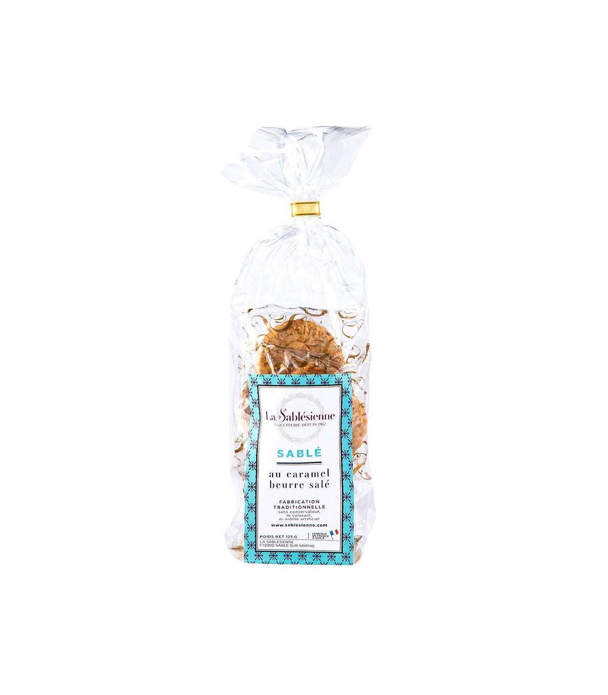 Sablés aux pépites de caramel beurre salé en sachet 125g
